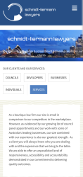 Website phone view
